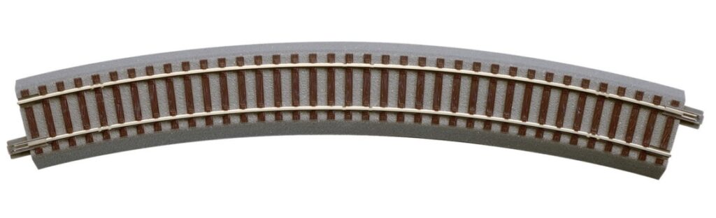 Roco 61124 geoLine gebogen rail R4, 30° schaal H0 1/87 - CC-Rails webshop